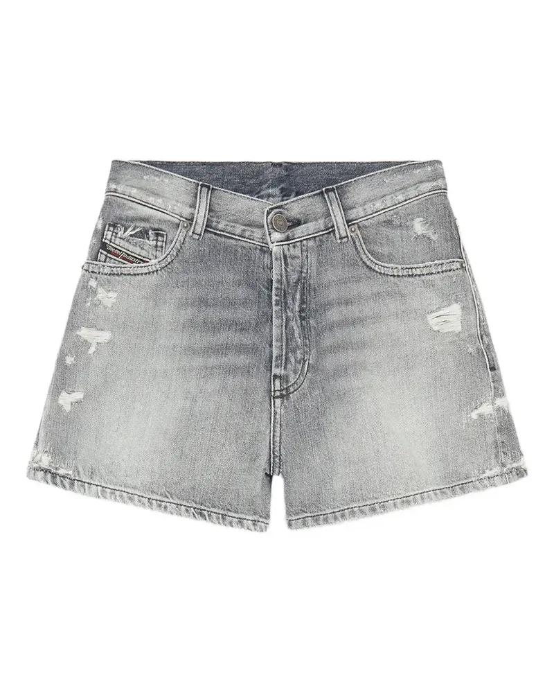 Diesel distressed frayed shorts - Grau Grau