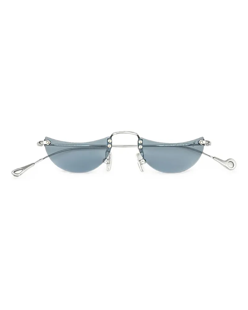 Eyepetizer Rahmenlose Eclissi Sonnenbrille - Silber Silber