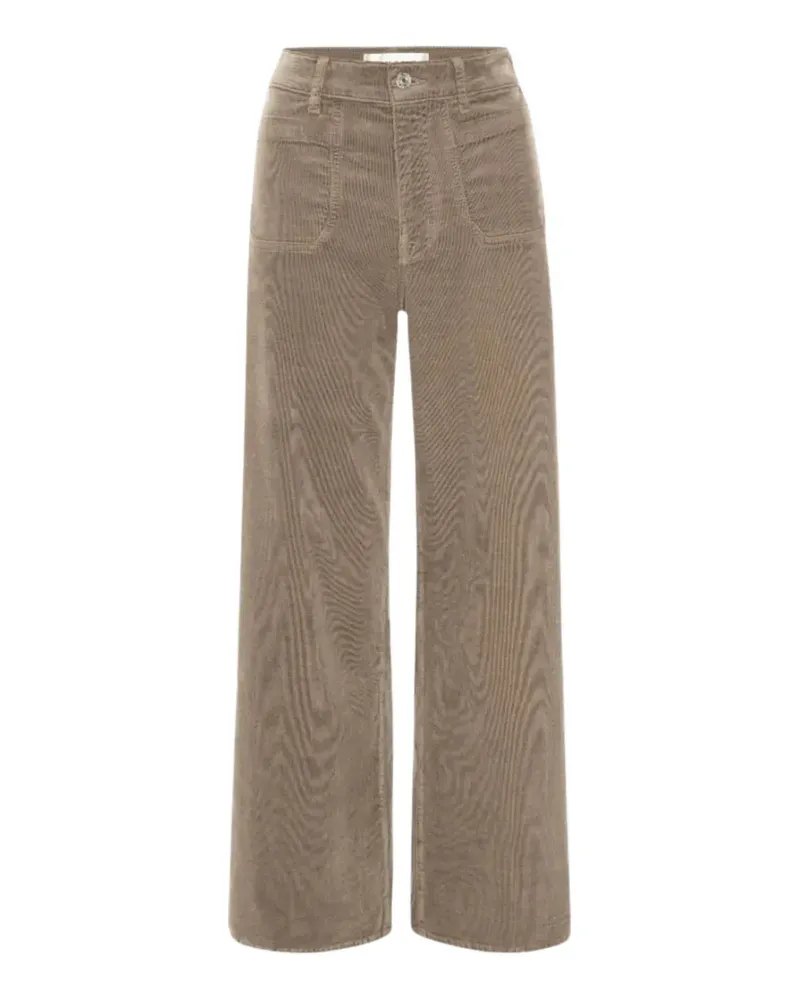 Frame Denim Gerade Le Slim Palazzo Hose - Nude Nude