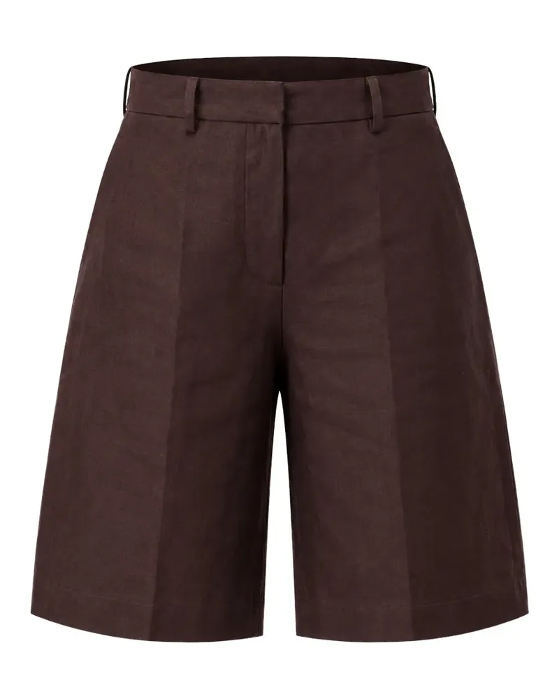 Colmar Leinenshorts mit Bügelfalten - Braun Braun