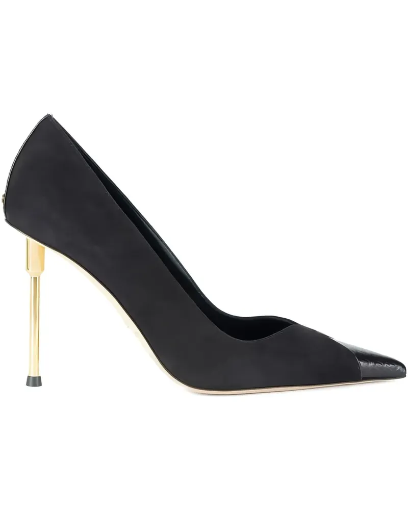Elisabetta Franchi Pumps mit Design-Absatz 100mm - Schwarz Schwarz