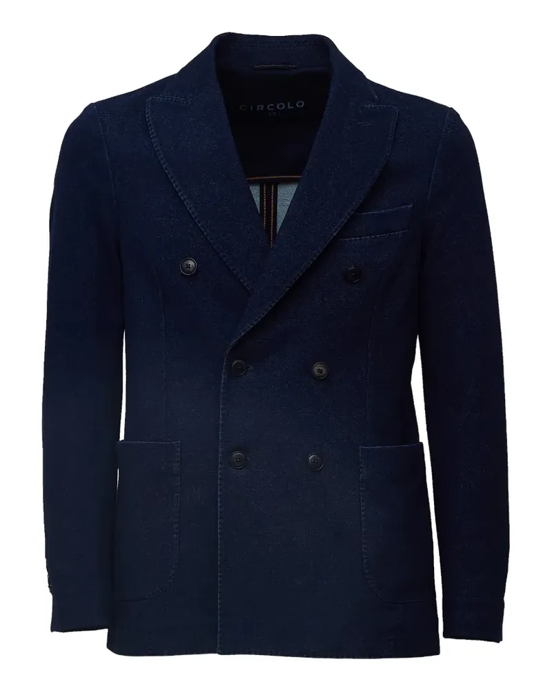 CIRCOLO 1901 Doppelreihiges Sakko - Blau Blau