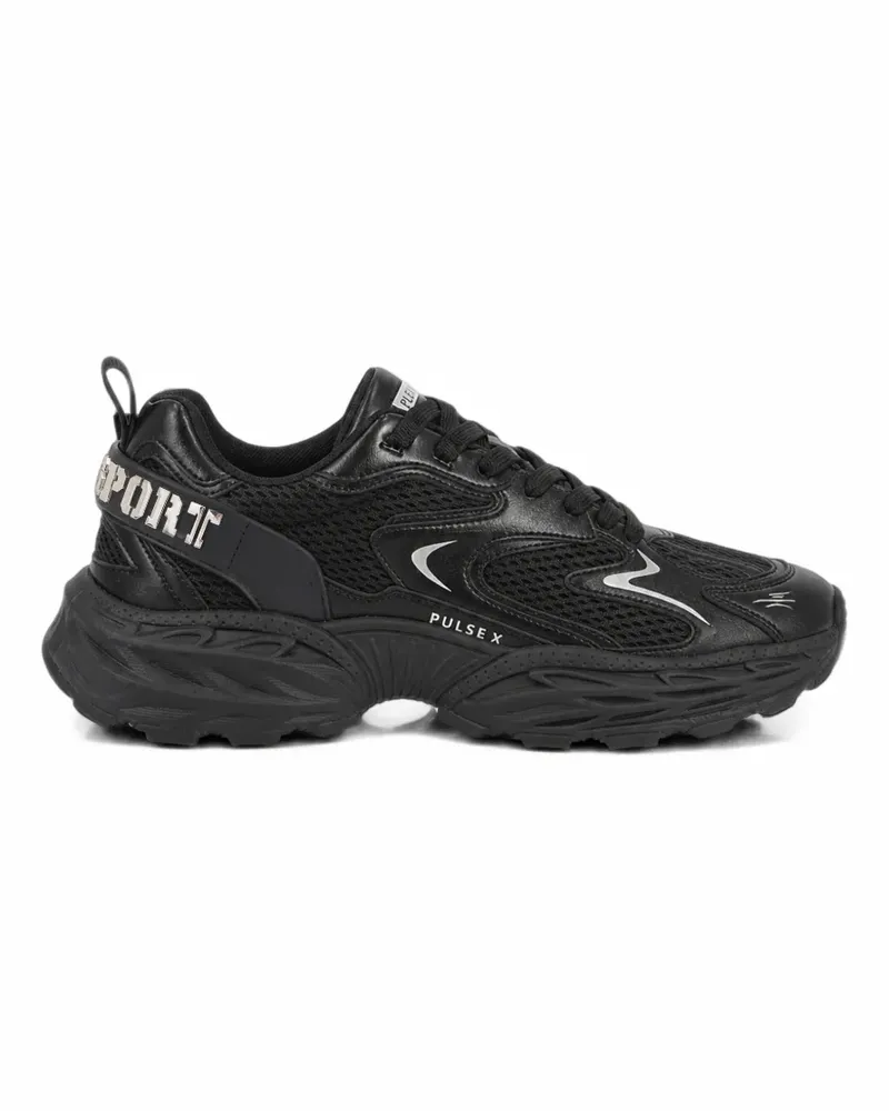 Philipp Plein Runner Pulse X Sneakers - Schwarz Schwarz