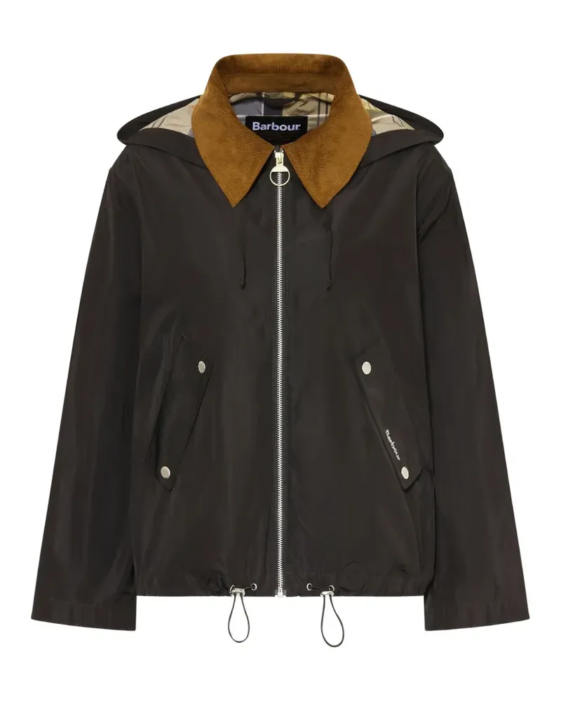 Barbour nylon weaver jacket - Schwarz Schwarz