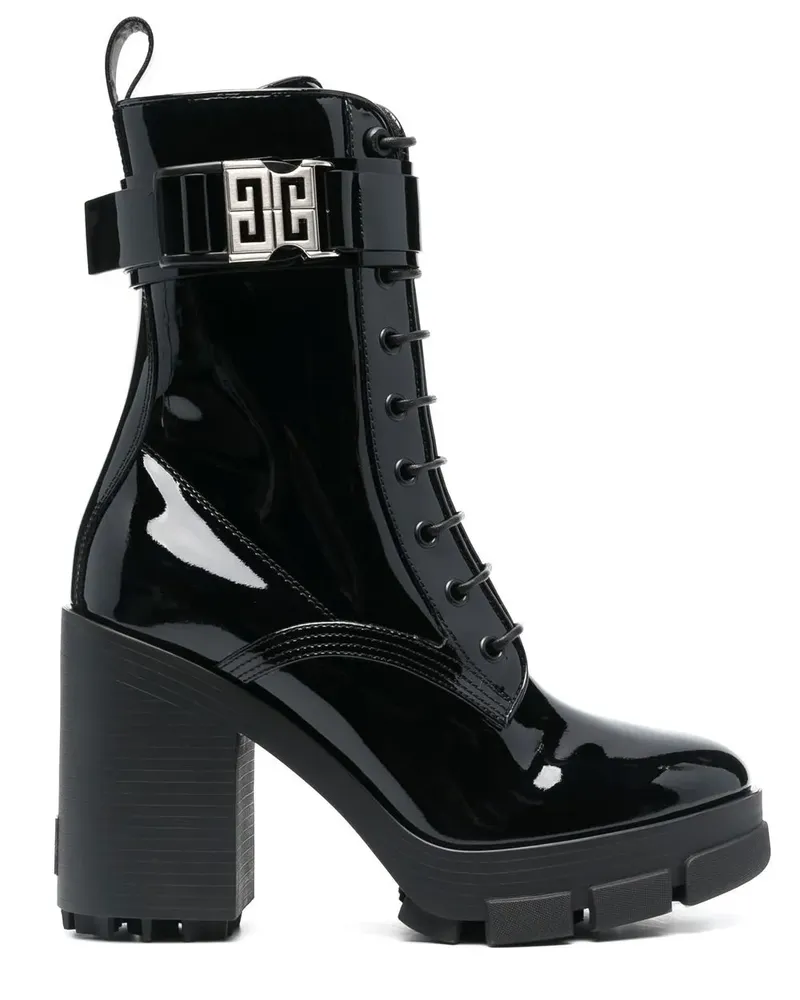 Givenchy Stiefel mit Schnallen - Schwarz Schwarz