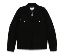Klassische Jeansjacke - Schwarz