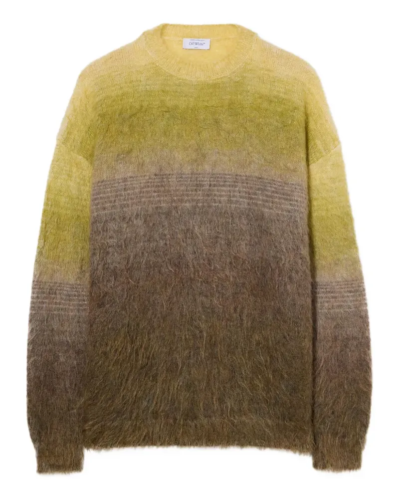 OFF-WHITE Arrow Pullover mit Farbverlauf - Gelb Gelb