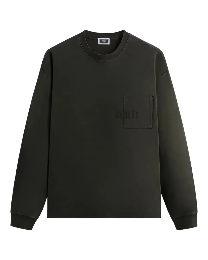 KITH Quinn long-sleeve T-shirt - Schwarz Schwarz