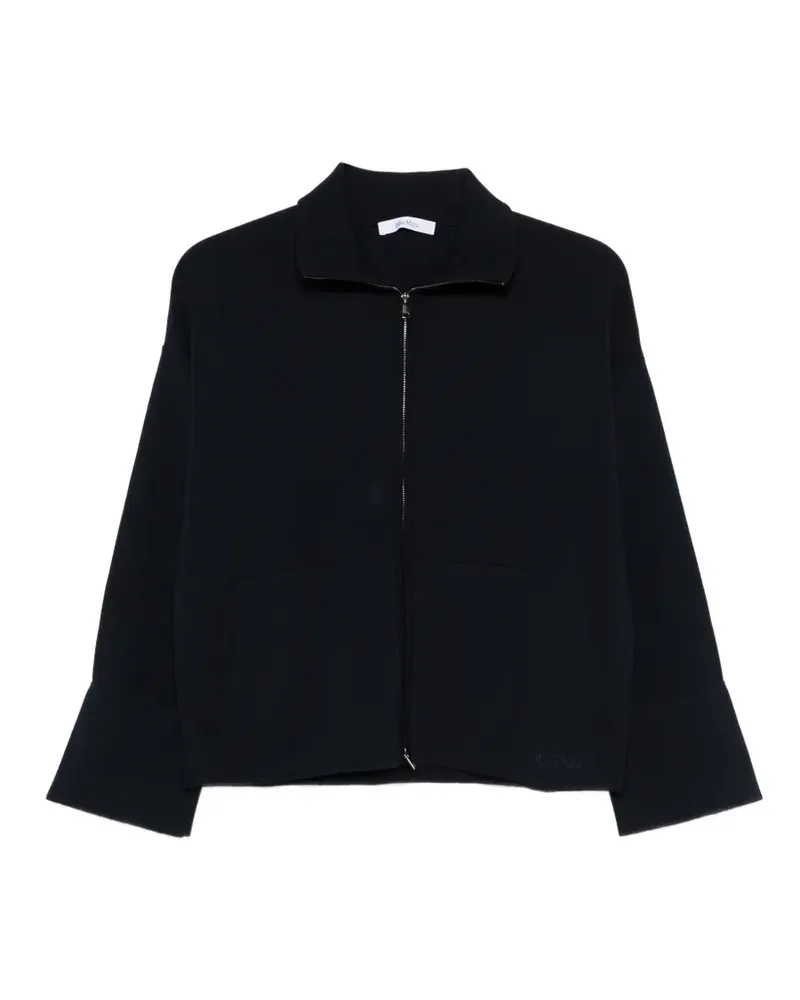 Max Mara zip-up cardigan - Blau Blau
