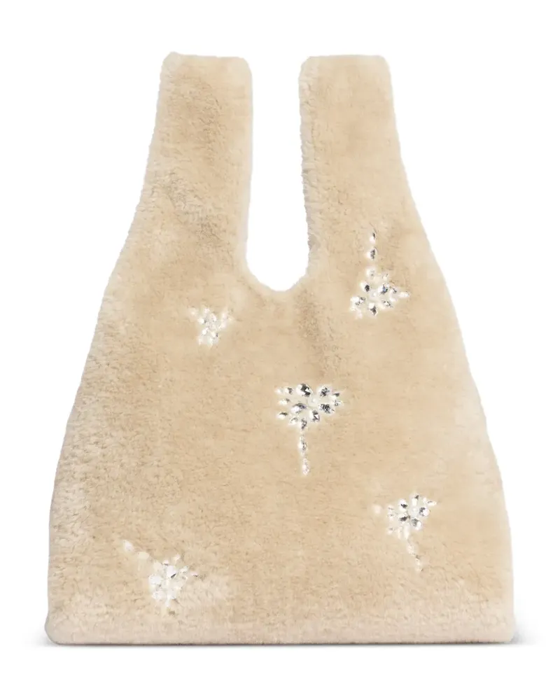 Simone Rocha Verzierte Handtasche - Nude Nude