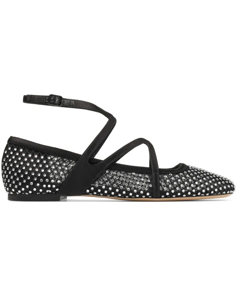 Jimmy Choo Astoria Ballerinas - Schwarz Schwarz