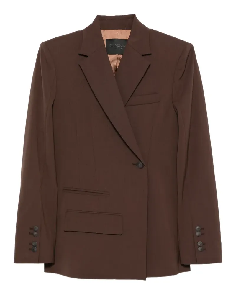 Dondup Doppelreihiger Blazer - Braun Braun