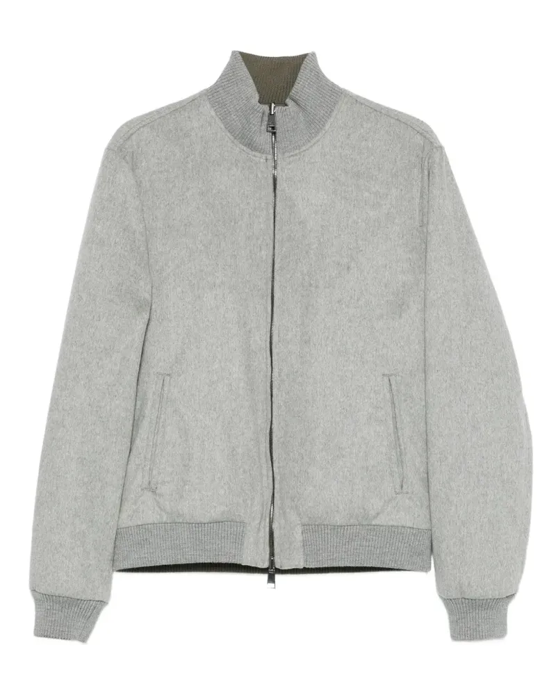 Bruno Manetti Wendbare Bomberjacke - Grau Grau