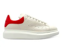 Sneakers mit Plateausohle - Weiß