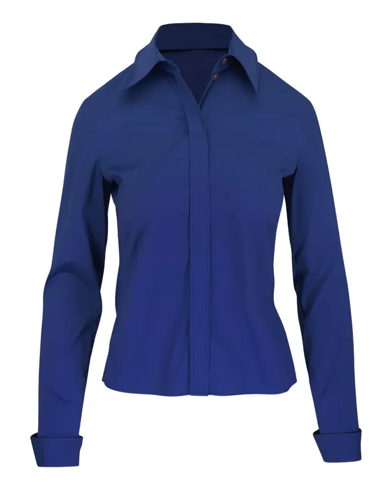 Dorothee Schumacher Poplin Love concealed-front shirt - Blau Blau