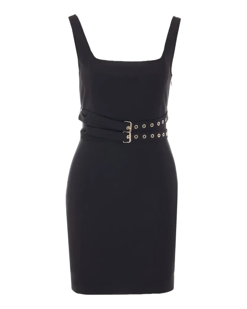 Liu Jo belt boat neck dress - Schwarz Schwarz