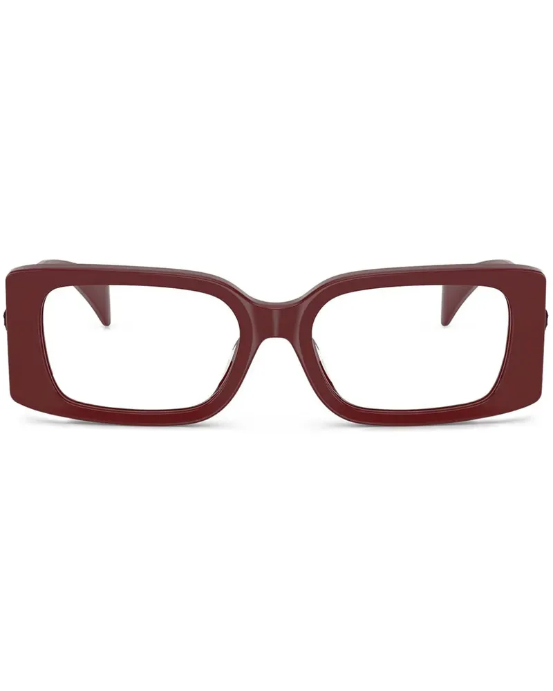 Versace Medusa Medallion Brille - Rot Rot