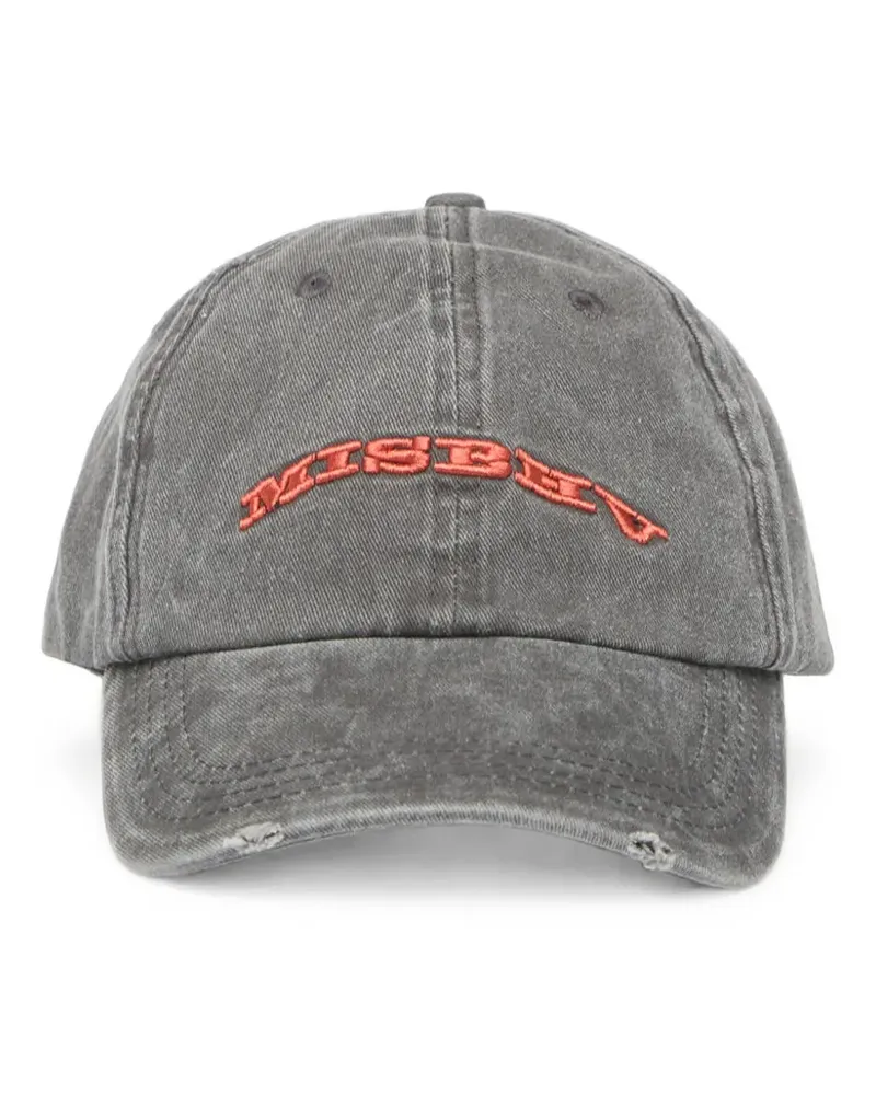 MISBHV Baseballkappe im Distressed-Look - Grau Grau