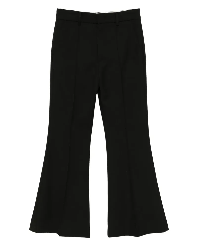 Rokh Ausgestellte Hose - Schwarz Schwarz