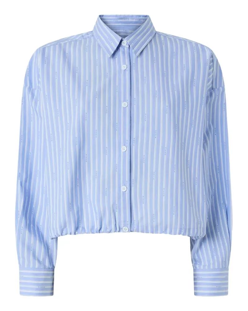 Pinko stripped button shirt - Blau Blau