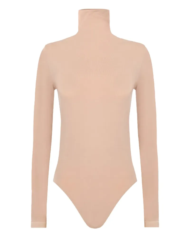 Wolford Body aus Schurwollgemisch - Nude Nude