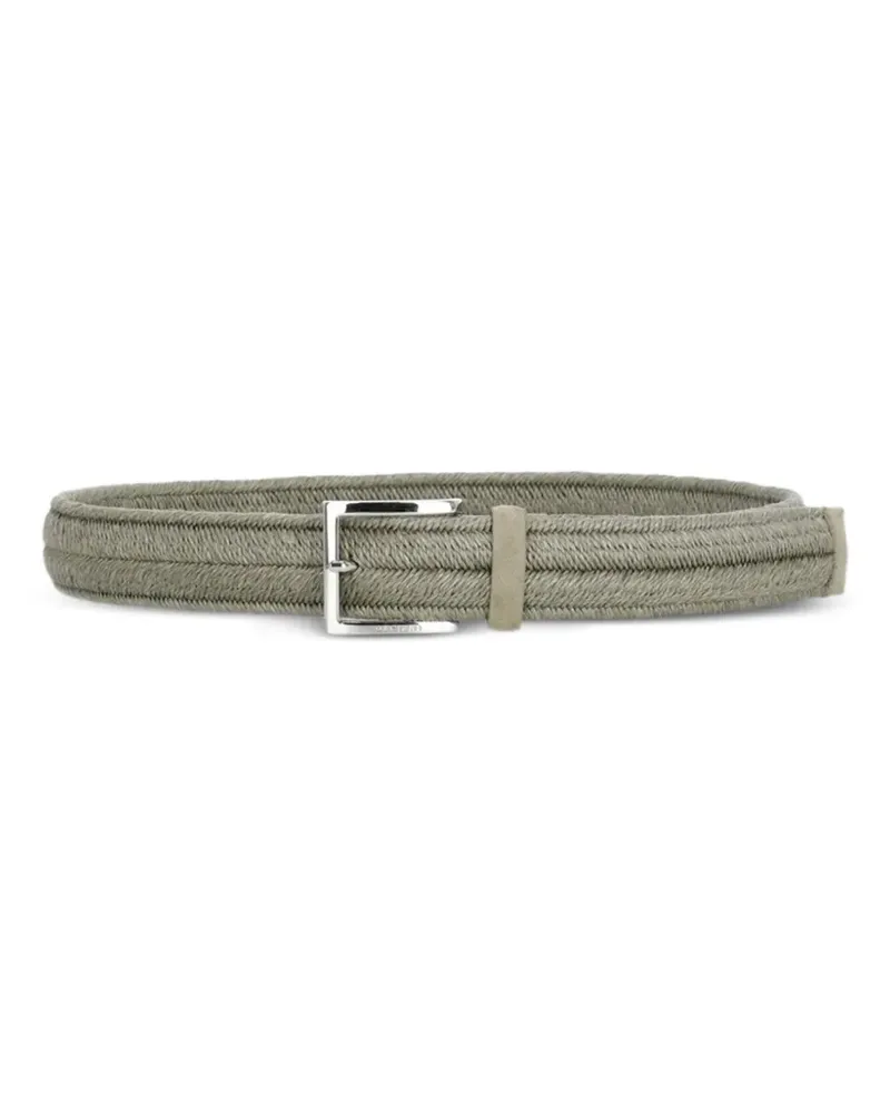 Orciani Rope Elast woven-design belt - Grau Grau
