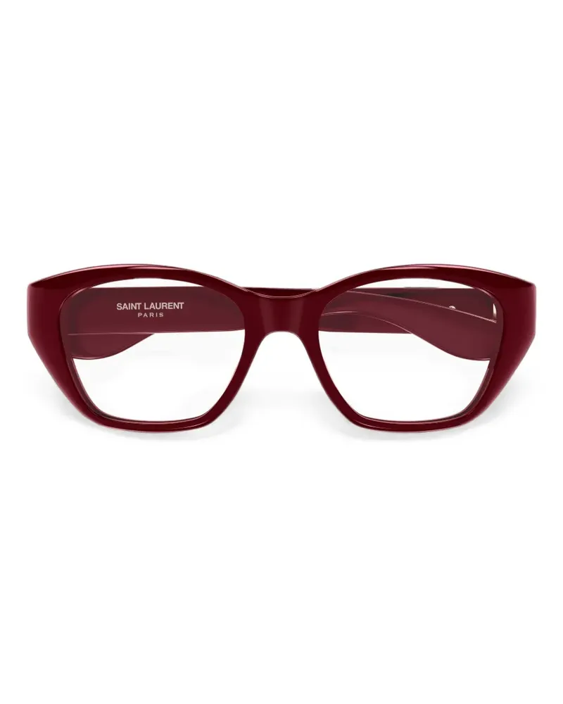 Saint Laurent Cat-Eye-Brille - Rot Rot