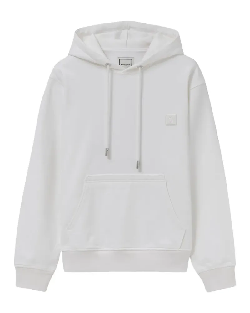 Wooyoungmi Hoodie mit Blumenprint - Weiß Weiß
