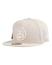 Stüssy x New Era 59FIFTY SS Link cap Nude