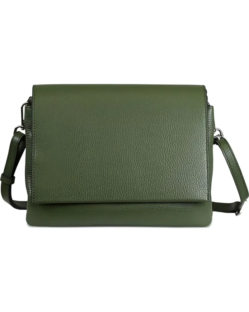 Gianni Chiarini leather flap crossbody bag - Grün Grün