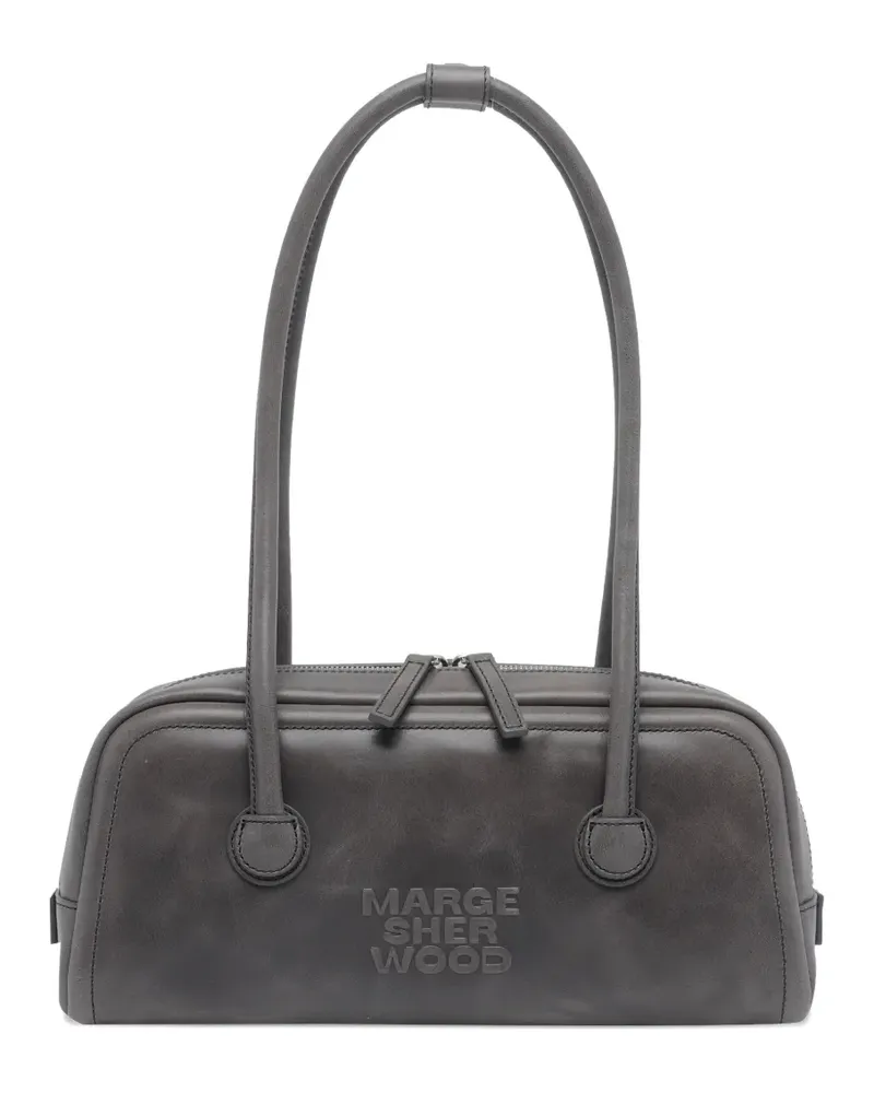 Marge Sherwood Soft Boston Schultertasche - Grau Grau