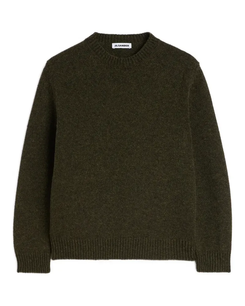 Jil Sander Pullover mit rundem Ausschnitt - Grün Grün