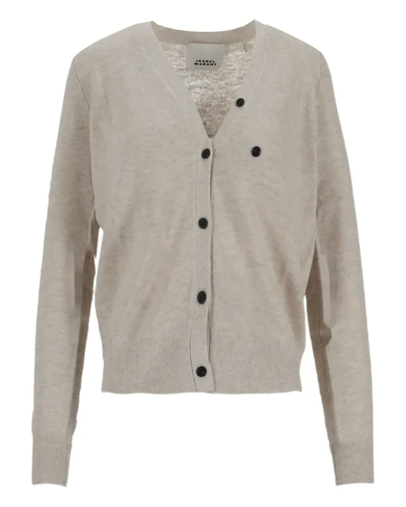 Isabel Marant Geknöpfter Carline Cardigan - Nude Nude