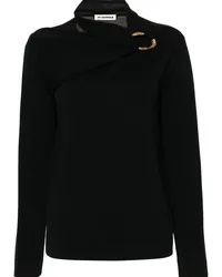 Jil Sander Stricktop Schwarz