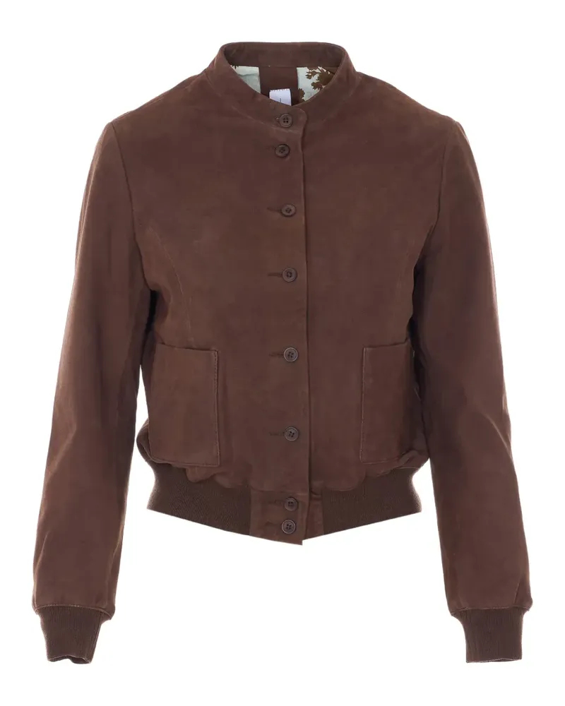 Bully suede jacket - Braun Braun
