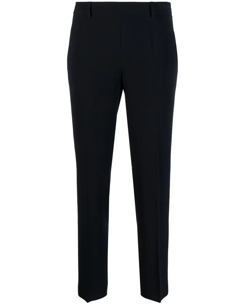 Alberto Biani Schmale Cropped-Hose - Blau Blau