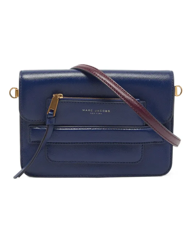 Marc Jacobs Madison Saffiano shoulder bag - Blau Blau