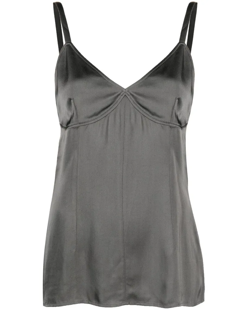 Totême Camisole-Top aus Satin - Grün Grün