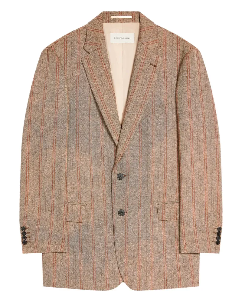 Dries van Noten Doppelreihiges Sakko - Braun Braun