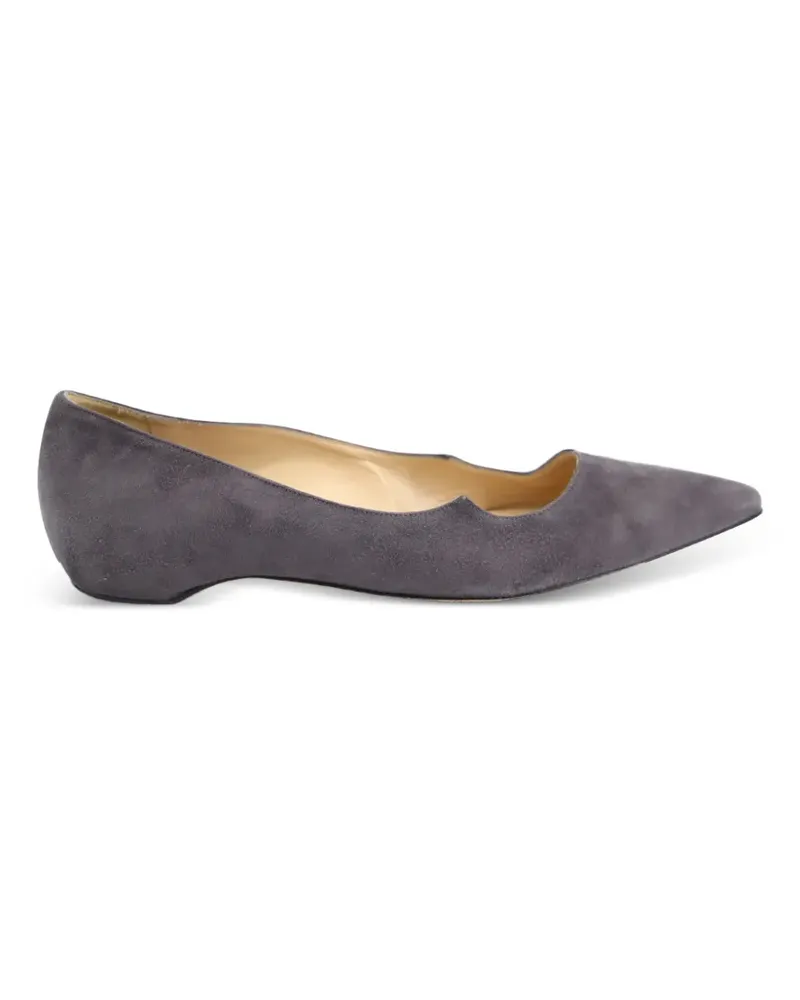 Paul Andrew Ballerinas mit spitzer Kappe - Grau Grau