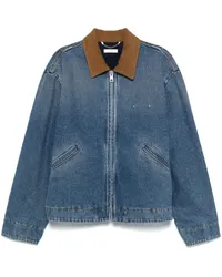 1989 STUDIO Klassische Jeansjacke Blau