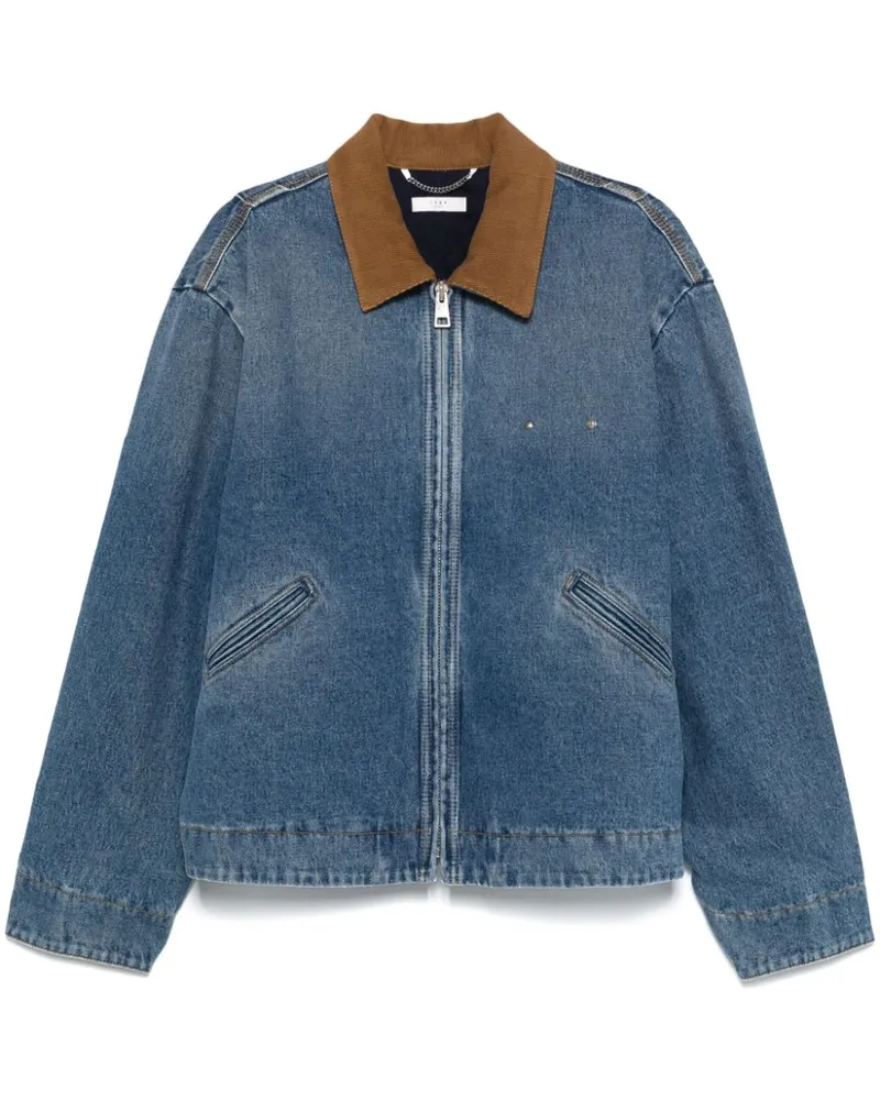 1989 STUDIO Klassische Jeansjacke - Blau Blau