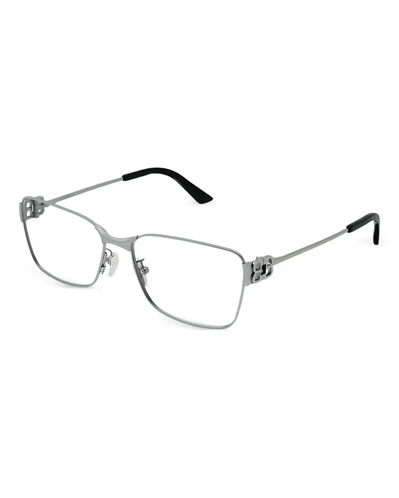 Balenciaga Brille mit eckigem Gestell - Grau Grau