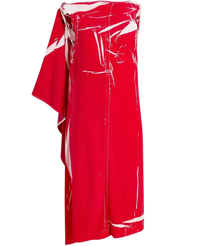 Proenza Schouler Ondine Midikleid - Rot Rot