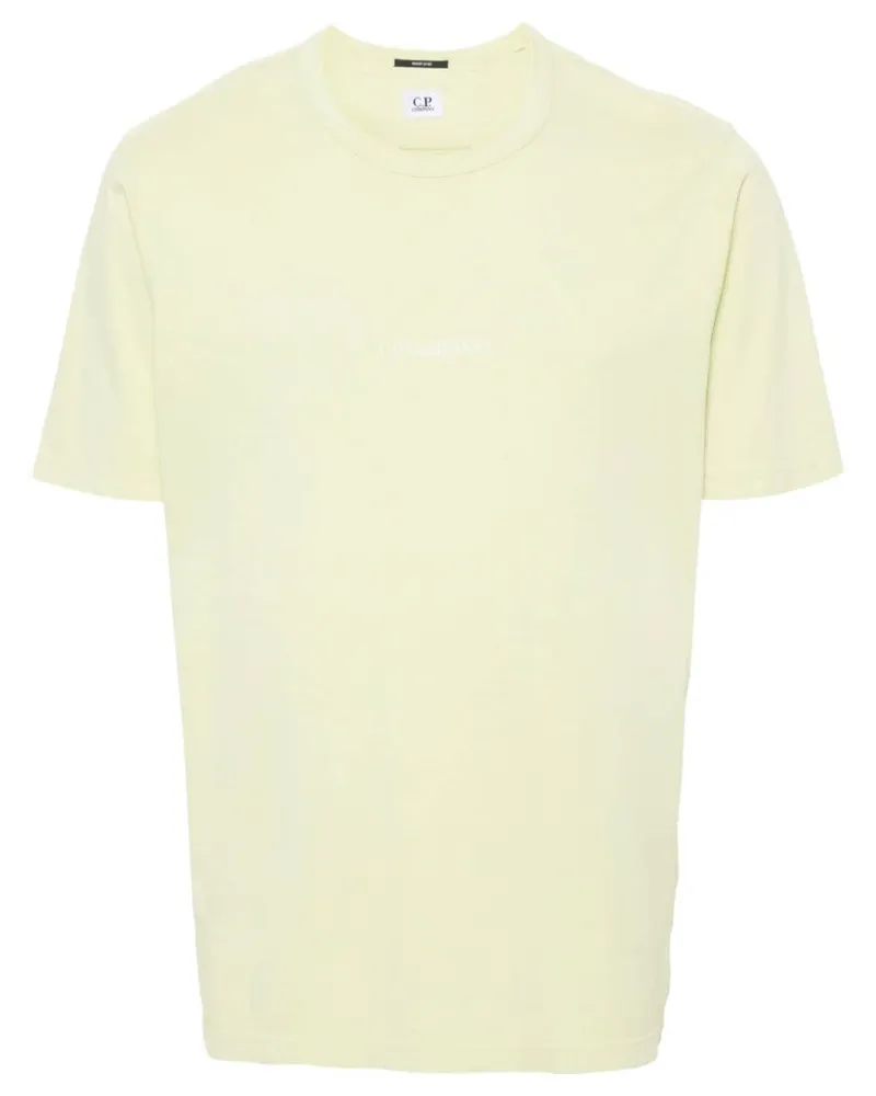 C.P. Company T-Shirt mit Logo-Print - Grün Grün