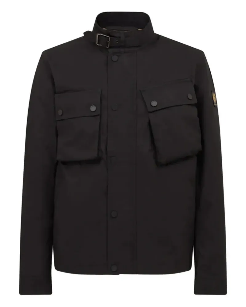 Belstaff button-fastening flap-pocket jacket - Schwarz Schwarz