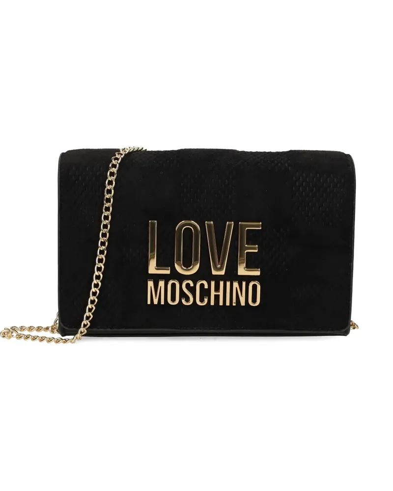 Moschino Chain  satchel - Schwarz Schwarz