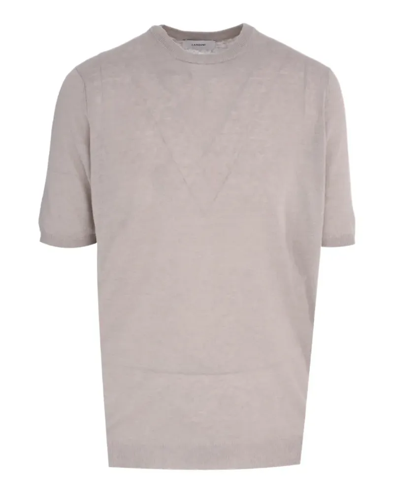 LARDINI Klassisches T-Shirt - Nude Nude