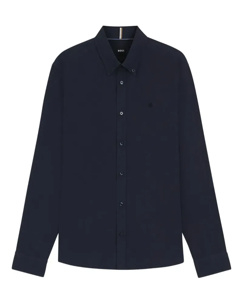 HUGO BOSS Langärmeliges Hemd - Blau Blau