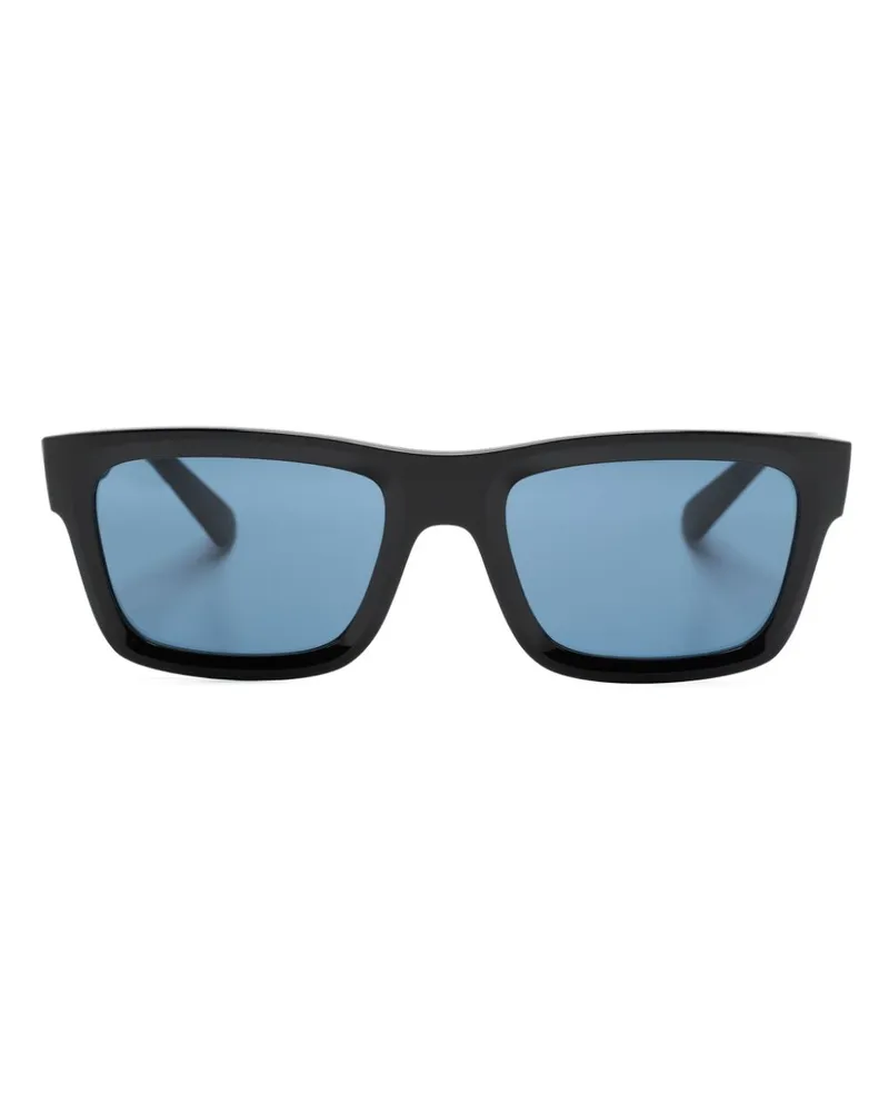 Ray Ban Warren Sonnenbrille mit eckigem Gestell - Schwarz Schwarz